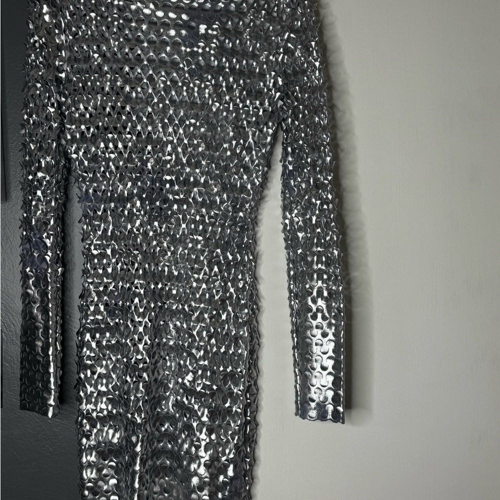 Elegant Silver Dress